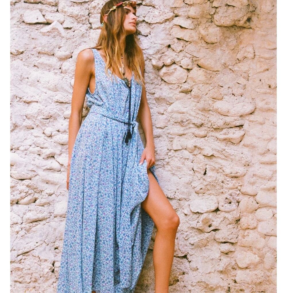 Spell Love Jetty Sundress in Blue Nirvana